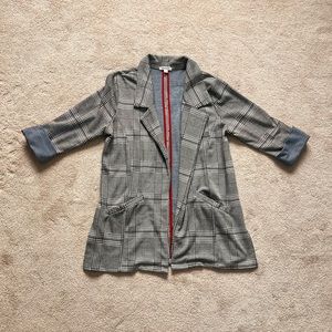 Ophelia Roe Houndstooth Plaid Blazer | Gently Used